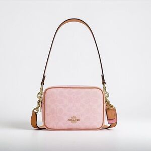 Coach Powder Pink Mini Carey NWT